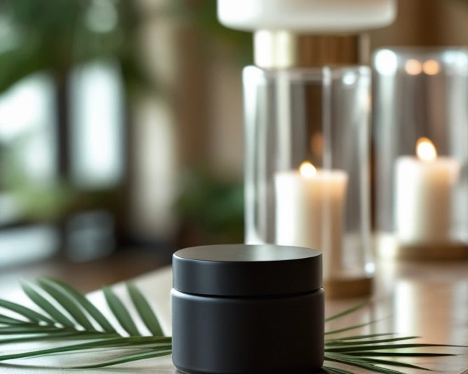 Hospitality: Biodegradable PLASTIC FREE Plant Fiber Large Jar. Available In White, Black Or Custom