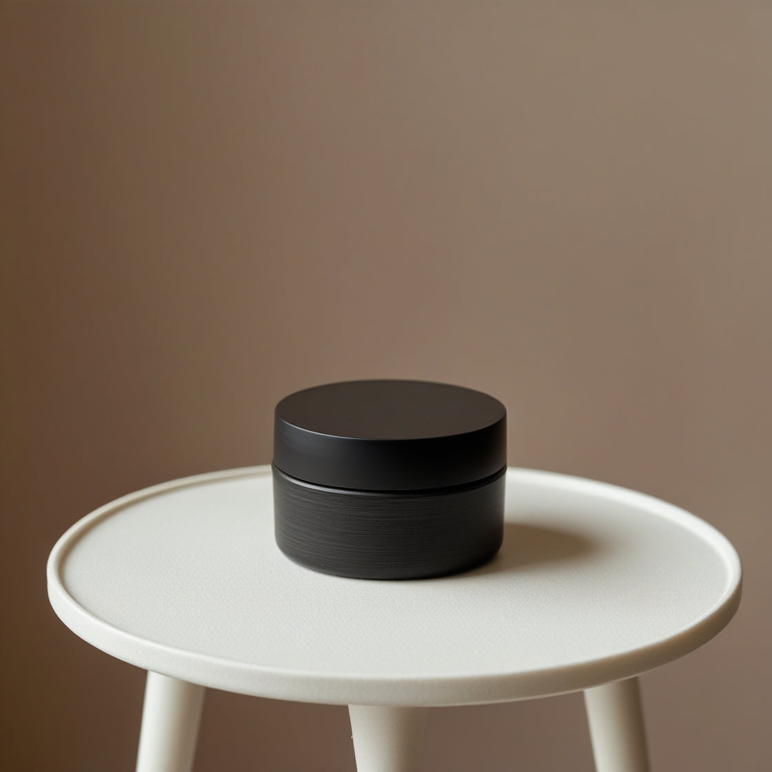 Biodegradable PLASTIC FREE Plant Fiber Jar -7ml X-Small. Available In White, Black Or Custom