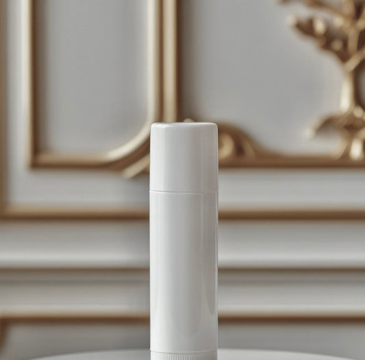 Biodegradable PLASTIC FREE Plant Fiber 10 Gram "Chubby" Stick Tube. Available In White, Black Or Custom