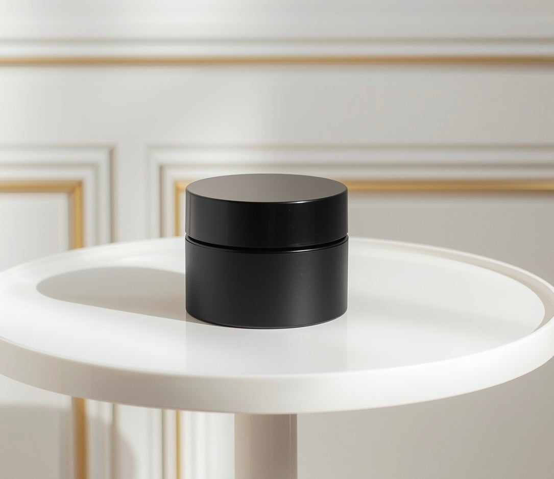 Biodegradable Jar -7ml X-Small. Available In White Or Black