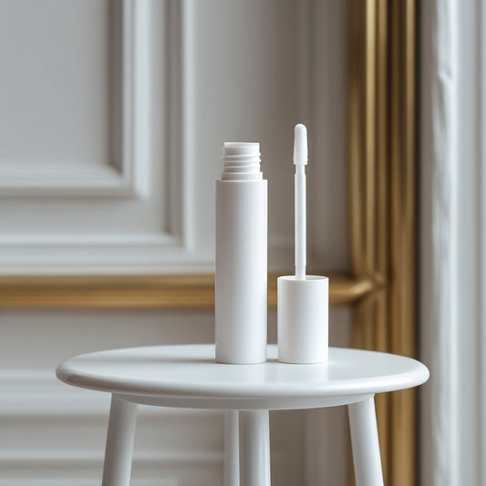 Biodegradable PLASTIC FREE Plant Fiber Lip Gloss Tube. Available In White, Black Or Custom