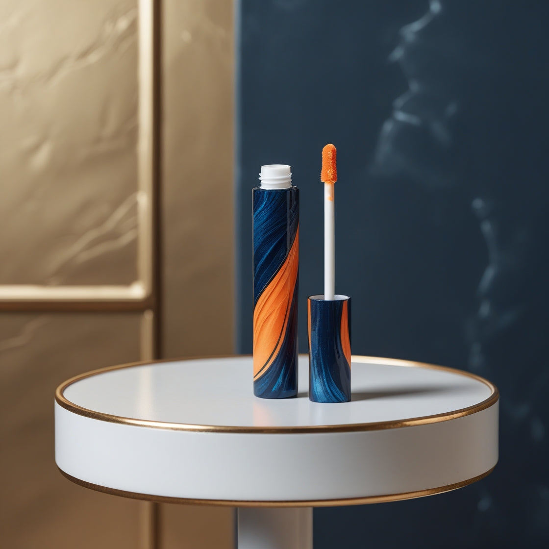 Biodegradable Lip Gloss Tube. Available In White or Black